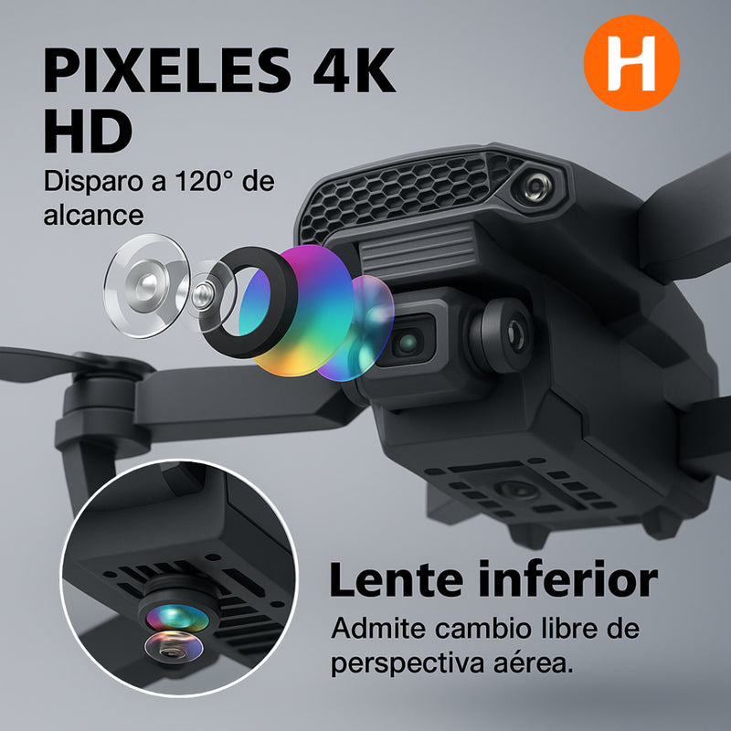 Drone PRO MAX 4K (Modelo 2025) | ¡Oferta Especial + Garantía de 90 Días! (Últimas Unidades)